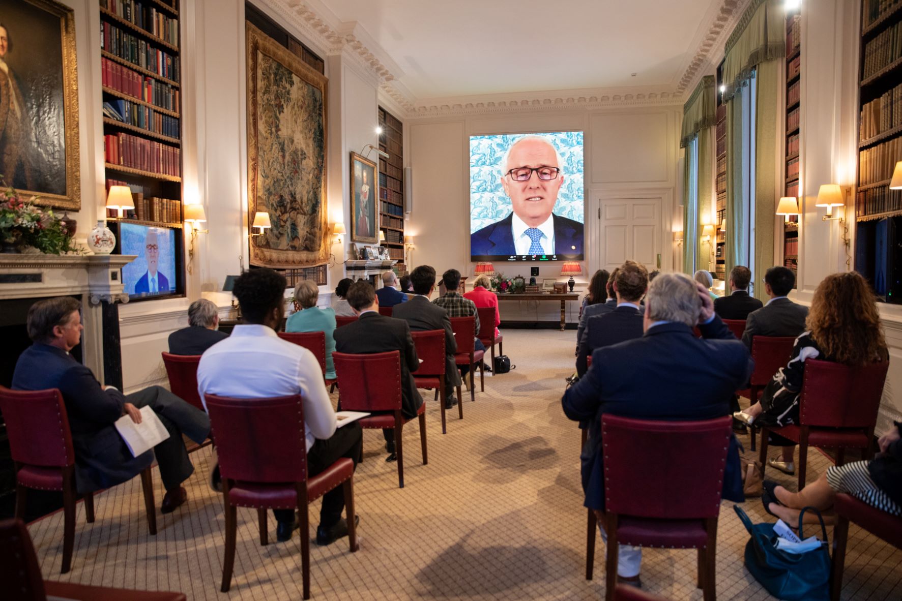 The Bridge in use to deliver a hybrid Annual Lecture 2021 with The Honorable Malcolm Turnbull AC